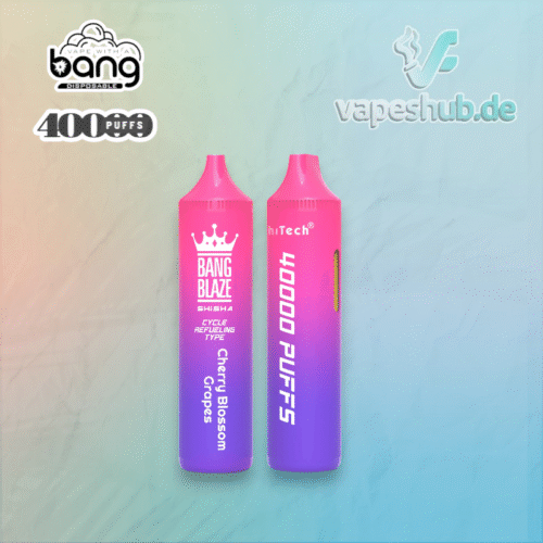 Die BANG BLAZE 40000 puffs BK40 Disposable Vape mit 1000 mAh Akku 40 ml Liquid